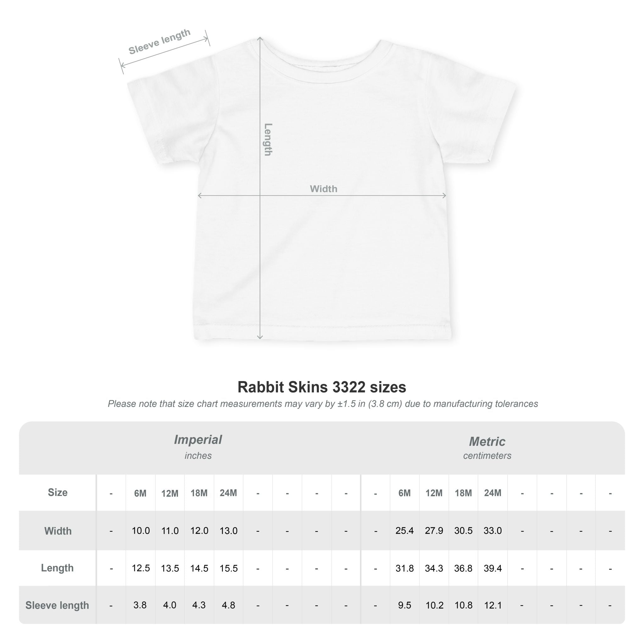 Infant Tee — F.03 Rose