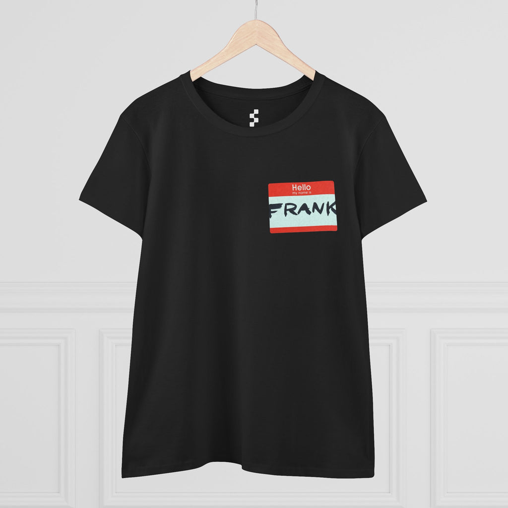 Frank Name Tag T-Shirt (Womens)
