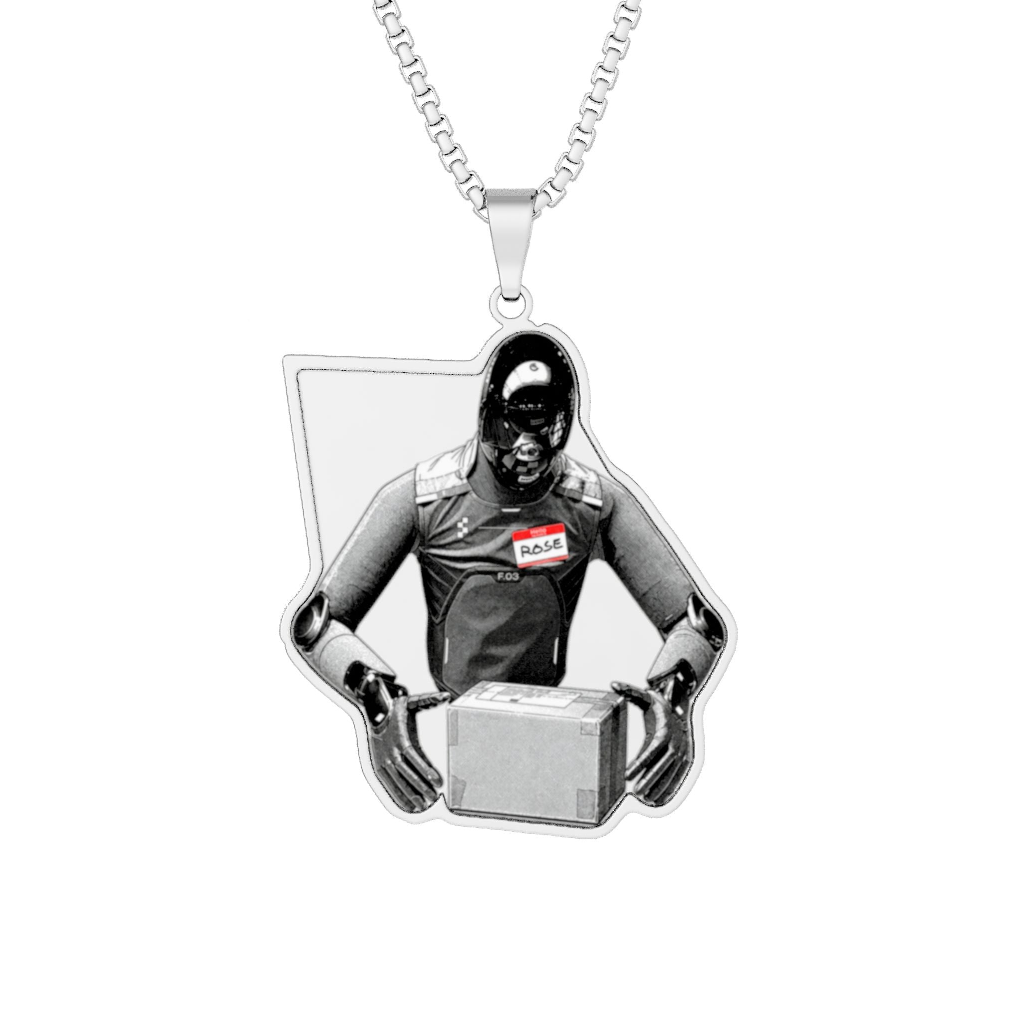 F.03 Rose - Cutout Pendant